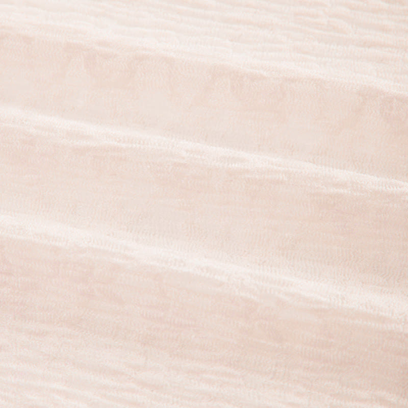 Gradient Lace Chiffon Cardigan Flouncing Slip Dress Set