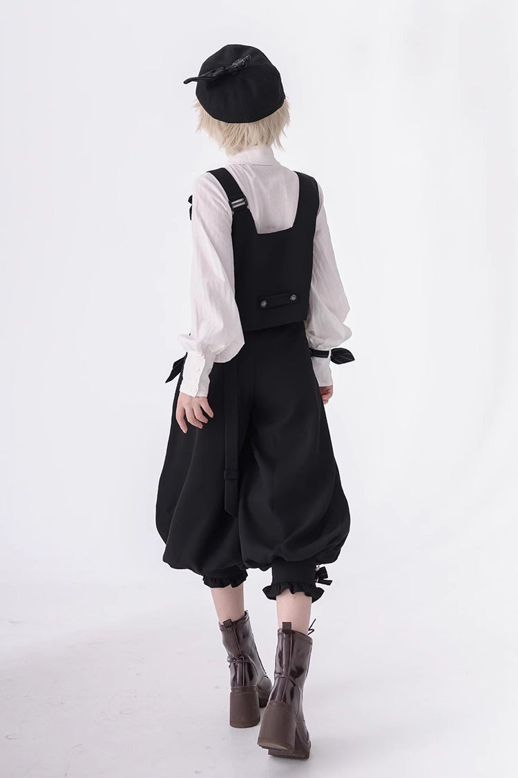 Ivory Long-Sleeve Secret Morning Paper Dapper Ouji Shirt