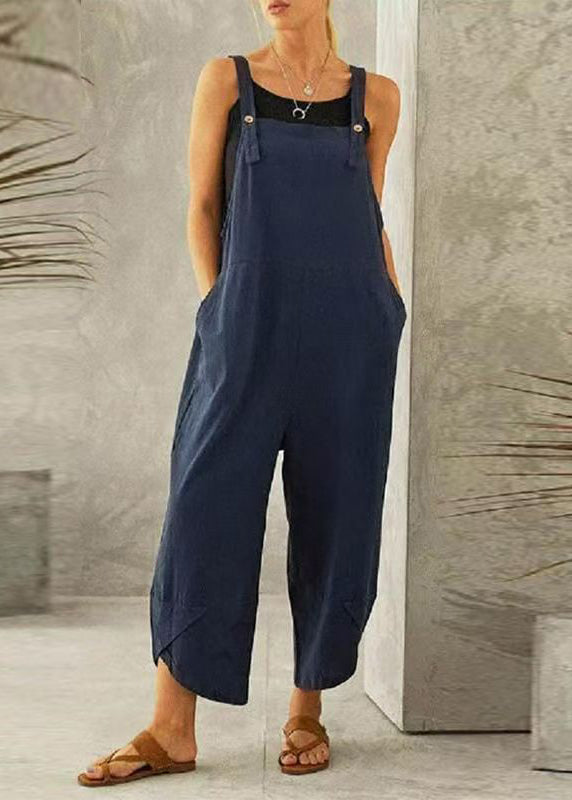 Boutique Summer Slash Neck Grey Dark Patchwork Jumpsuit