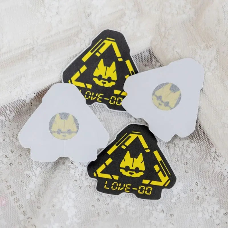 Autocollants dâentrejambe et de seins de chat CyberPunk ON856