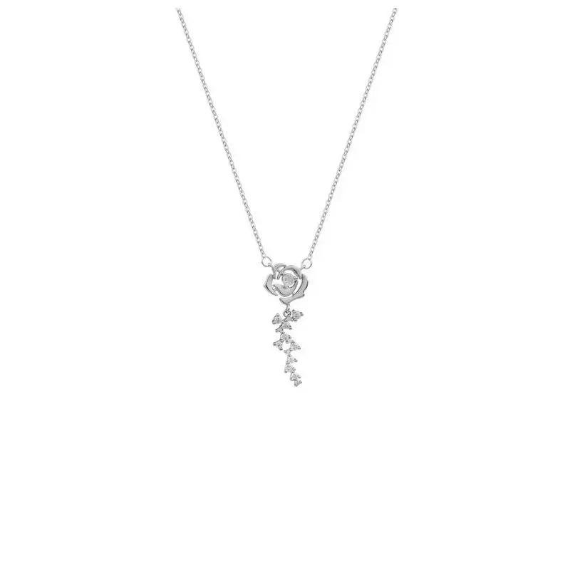 Collier Rose Diamant LIN90