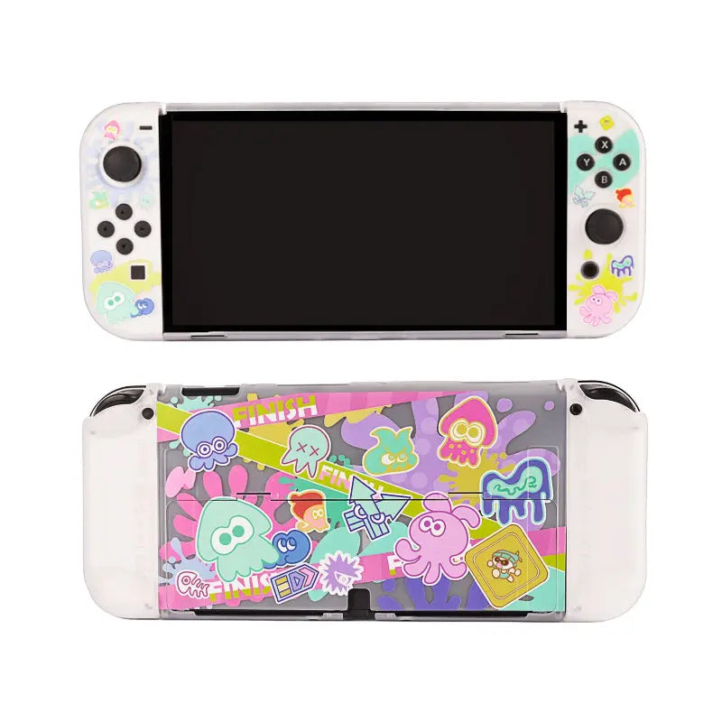 Kawaii Aesthetic Y2K Cute Fairy GG Transparent Splatoon Switch Skin ON1491 spreepickyshop