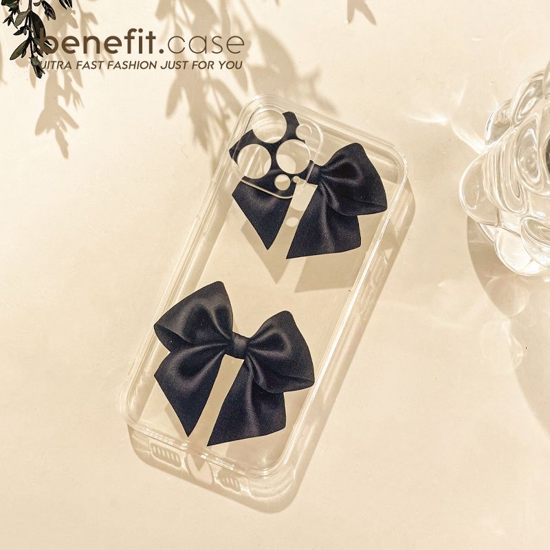 Phone Bow Transparent Case