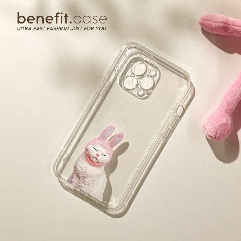 Cat Transparent Case Phone