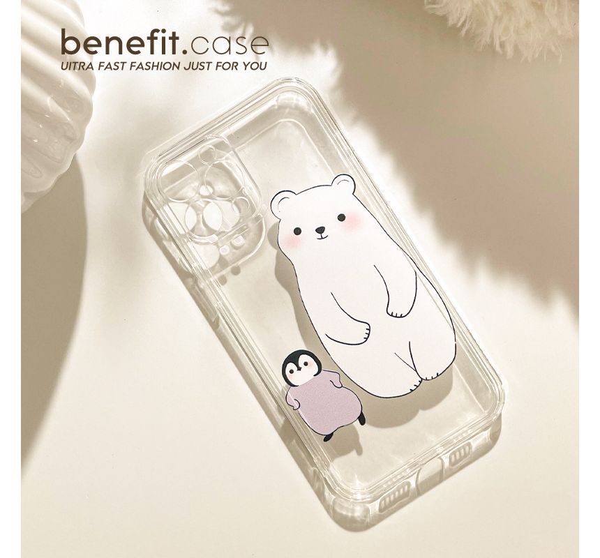 Phone Transparent Animal Case