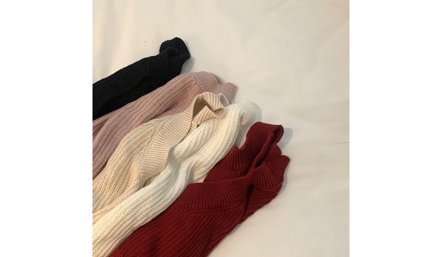 Tank Halter Knit Top Crop