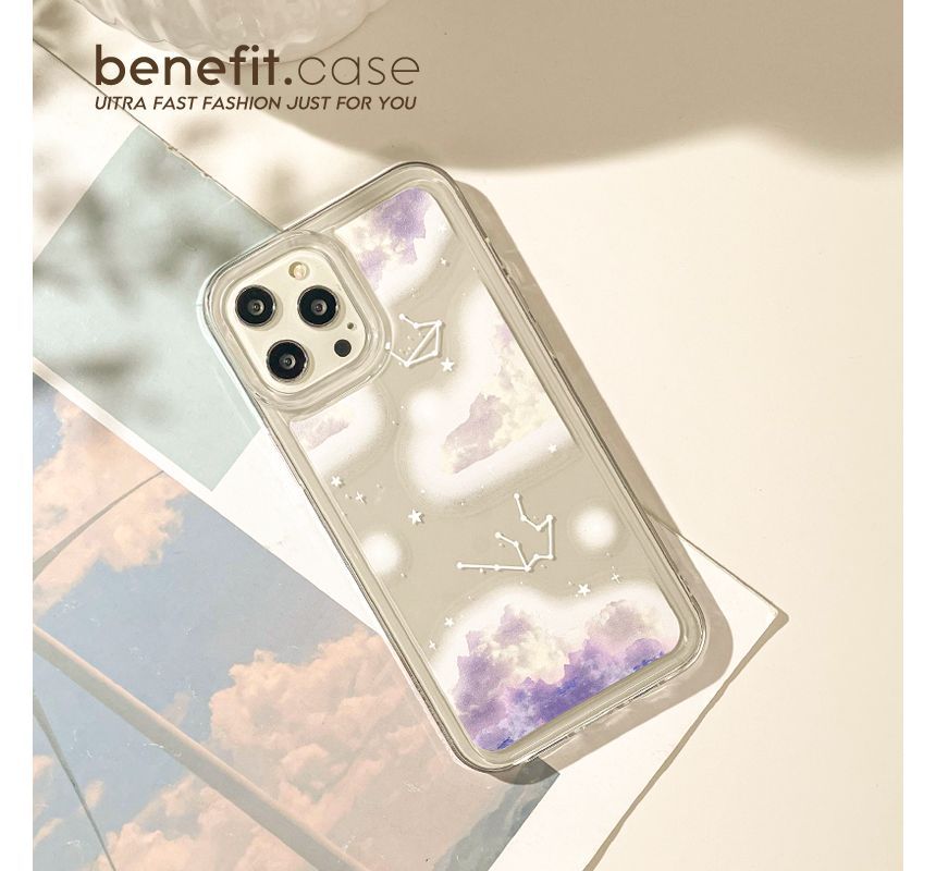 Cloud Transparent Phone Case