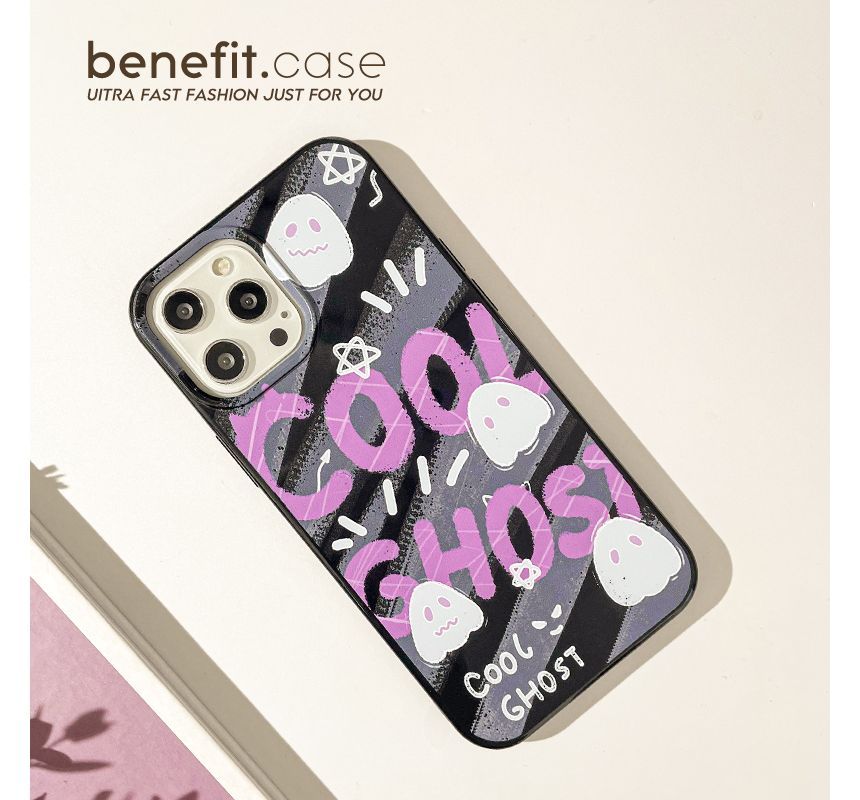 Case Ghost Phone Lettering