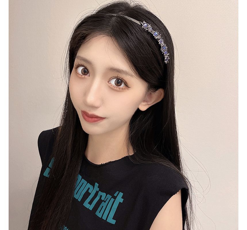 Moonstone Faux Thin Headband