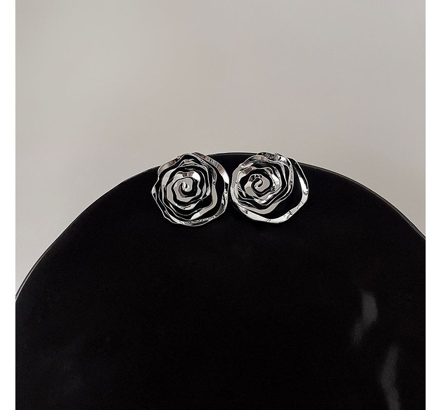 Alloy Earring Rose