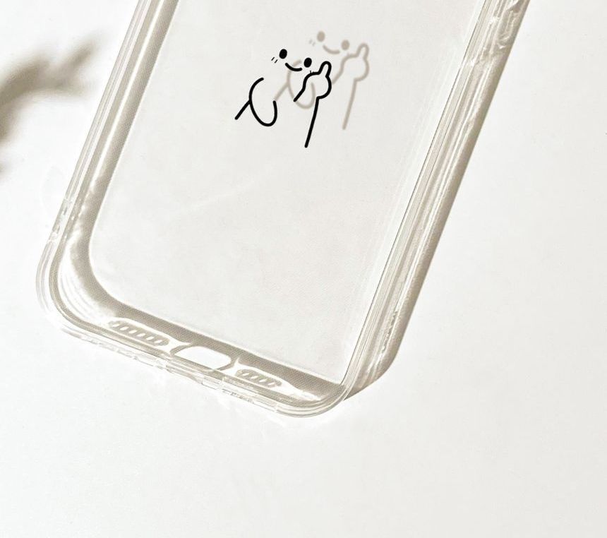 Cartoon Phone Case Transparent