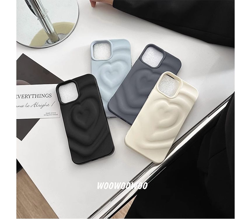 Phone Heart Case Matte