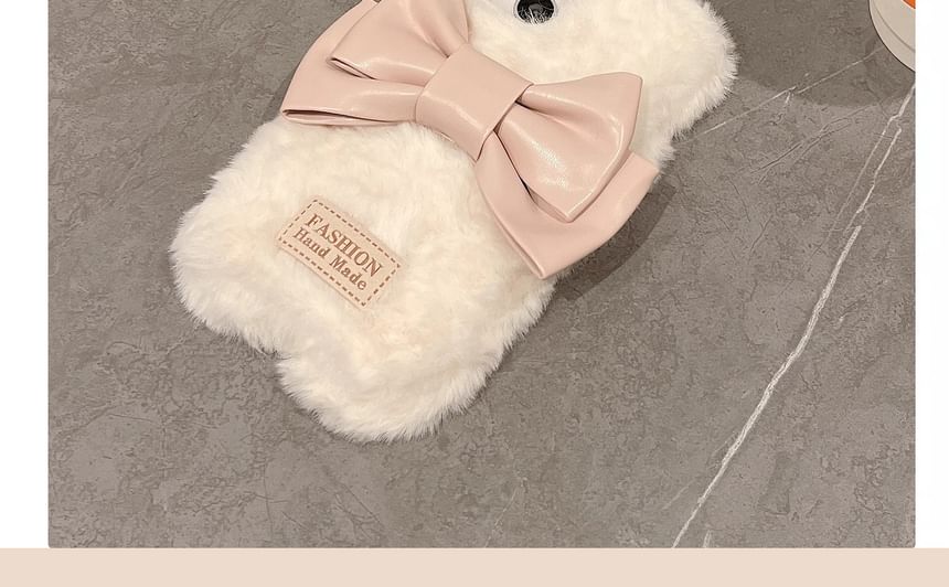 Phone Case Chenille Bow