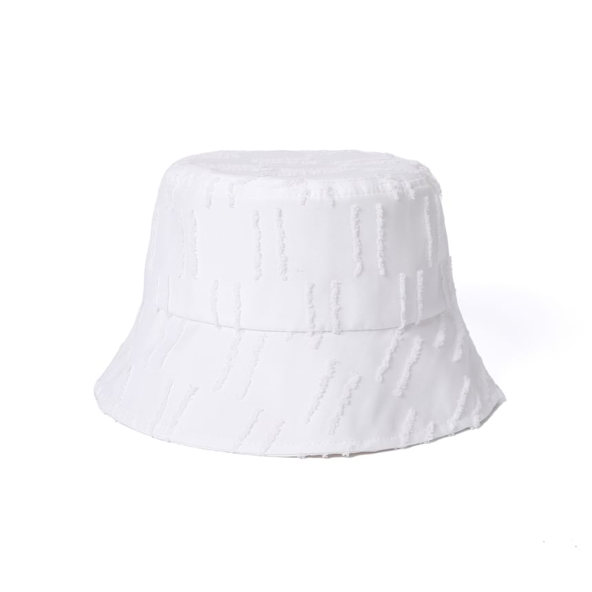 Hat Bucket Jacquard Plain