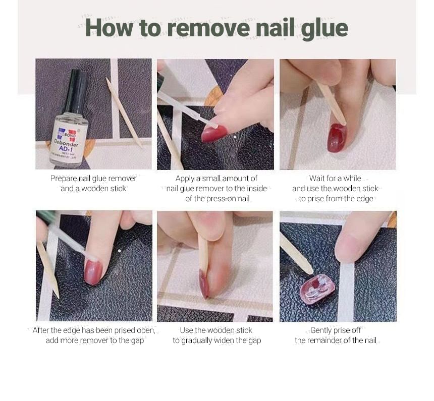 Faux Pearl Press On Nails