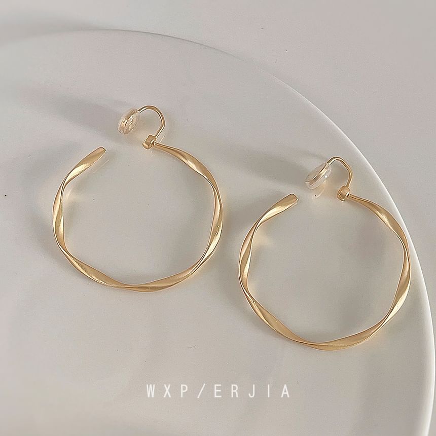 Cuff Hoop Twisted Alloy Ear