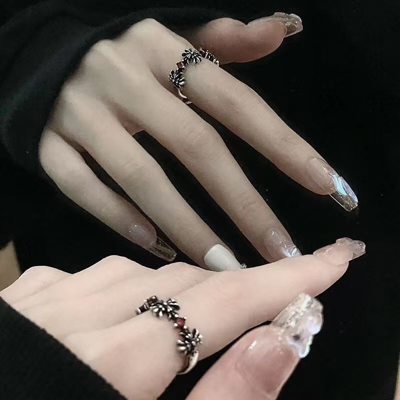 Ring Alloy Rhinestone
