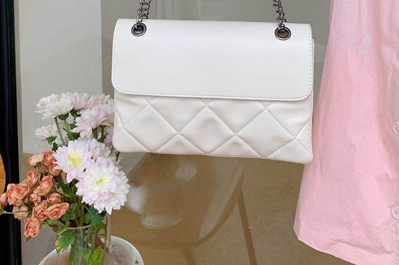 Bag Chain Shoulder Flap Quilted