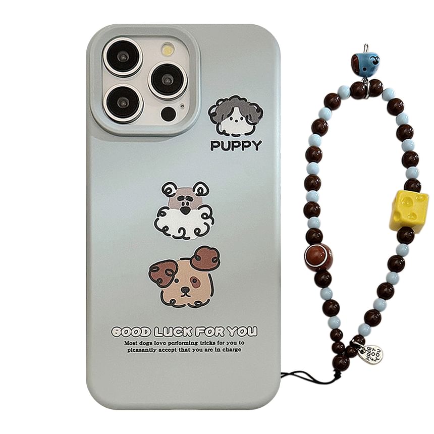 Strap Dog Phone / Case Bead Set