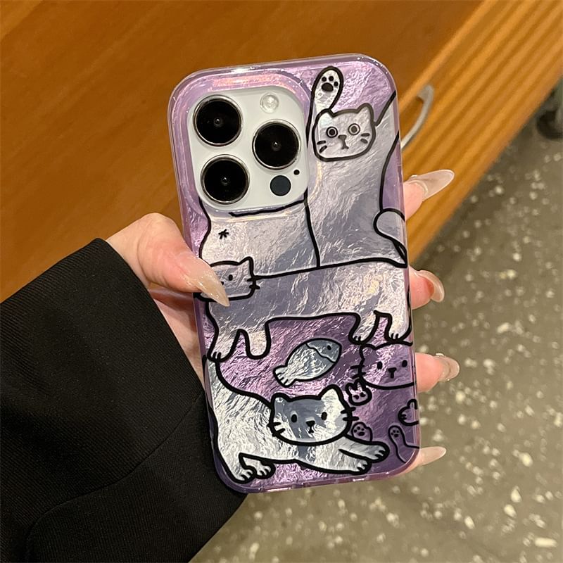 Set Stand Cat / Phone Case