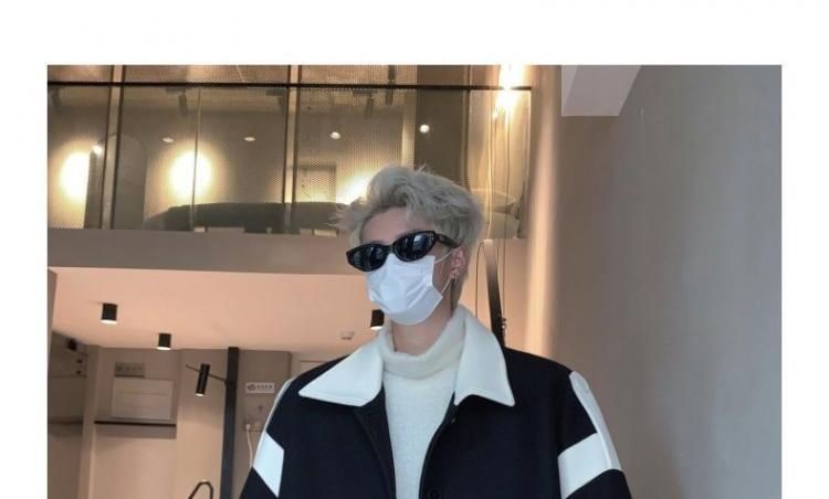 Paneled Button-Up Shirt Jacket