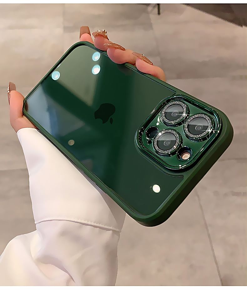 Lens Phone Protection Glitter Case