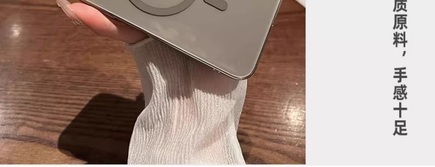 Case with MagSafe) Magnetic Phone (Compatible Transparent