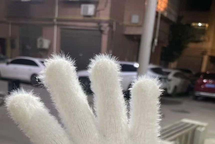 Cartoon Gloves Fluffy