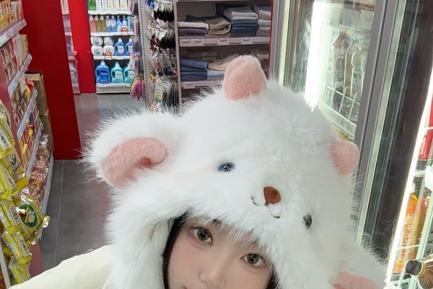 Cartoon Hat Animal Fluffy