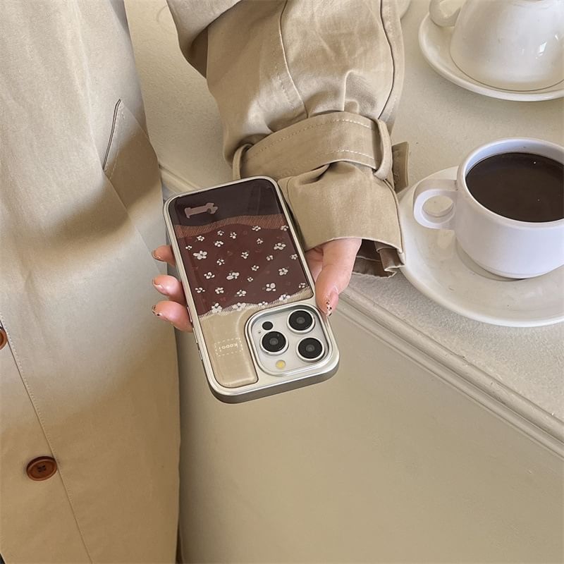 Phone Case Dog Floral
