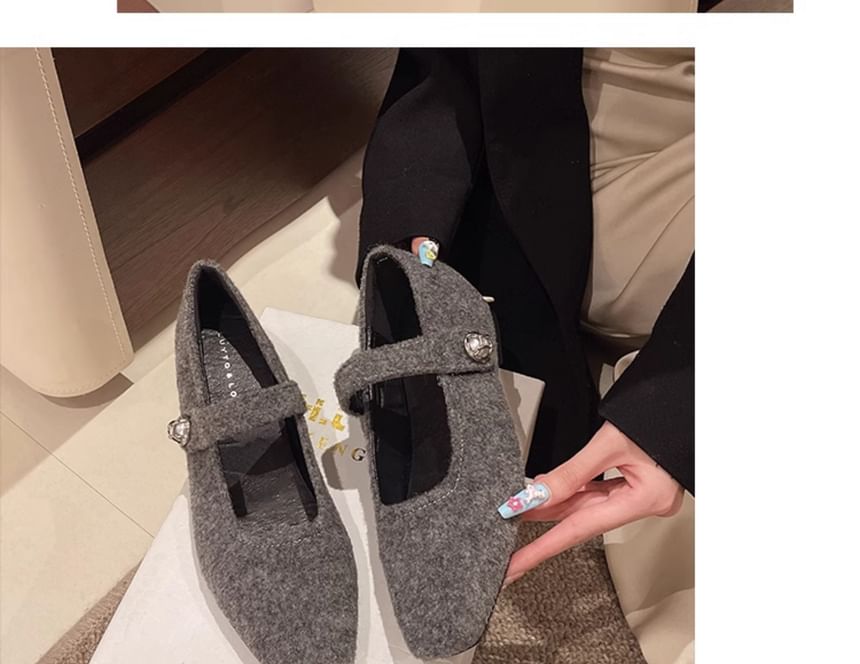 Hidden Wedge Jane Mary Toe Pumps Square