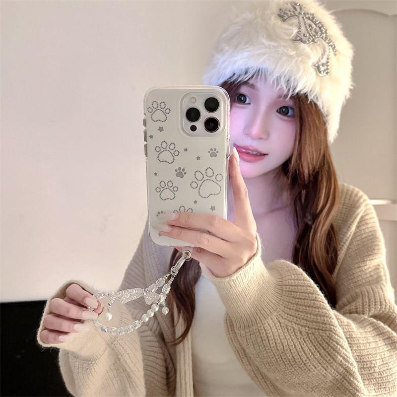 Strap Phone Dog / Case Paw Set