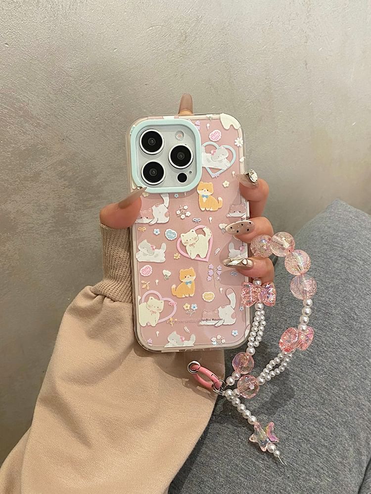 / Animal Strap Set Phone Case