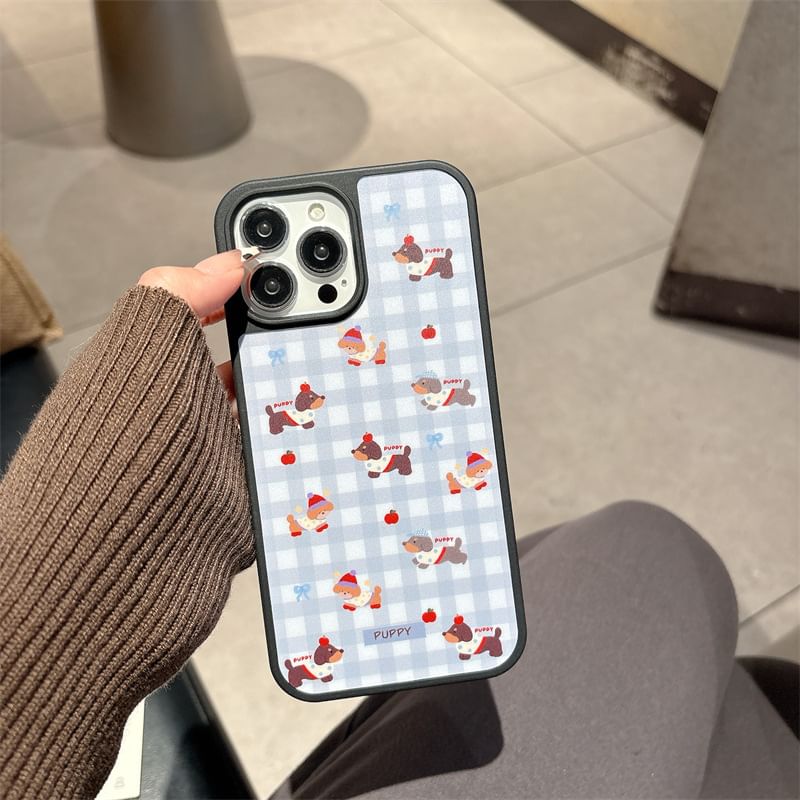 Dog Plaid Phone Case
