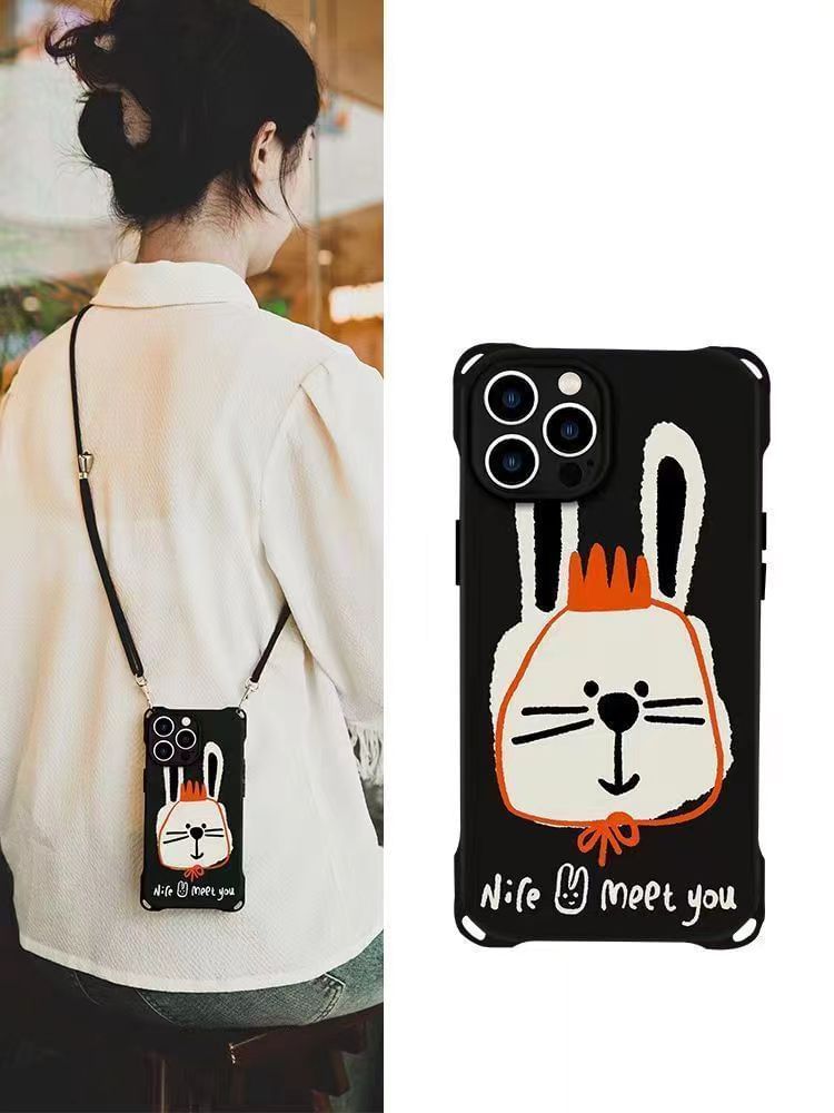 Set Case Phone / Lanyard Rabbit