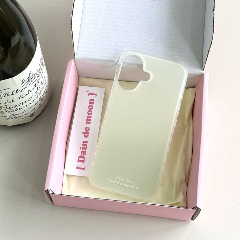 Cartoon Stand with Gradient MagSafe) (Compatible Case Magnetic Phone