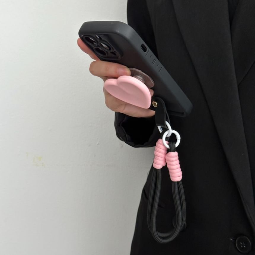 Case Phone Strap with Heart