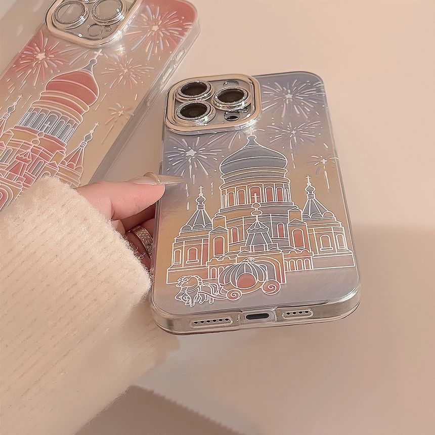 Case Print Castle Phone