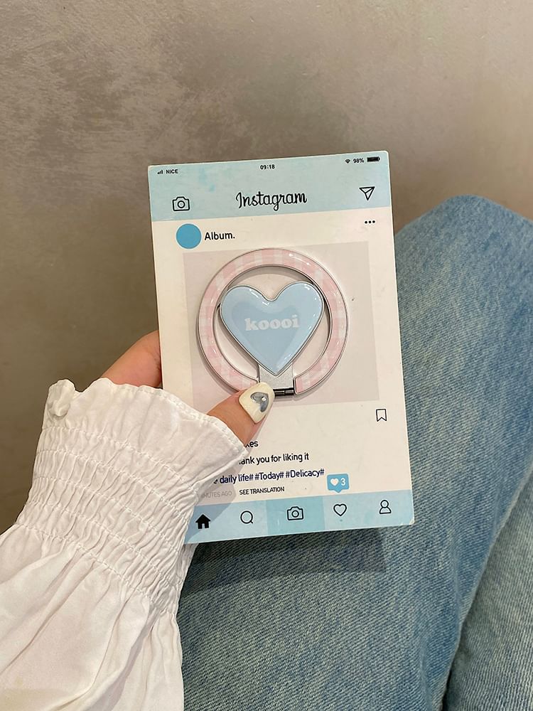 Stand MagSafe) Case with (Compatible Phone / Floral Magnetic Set