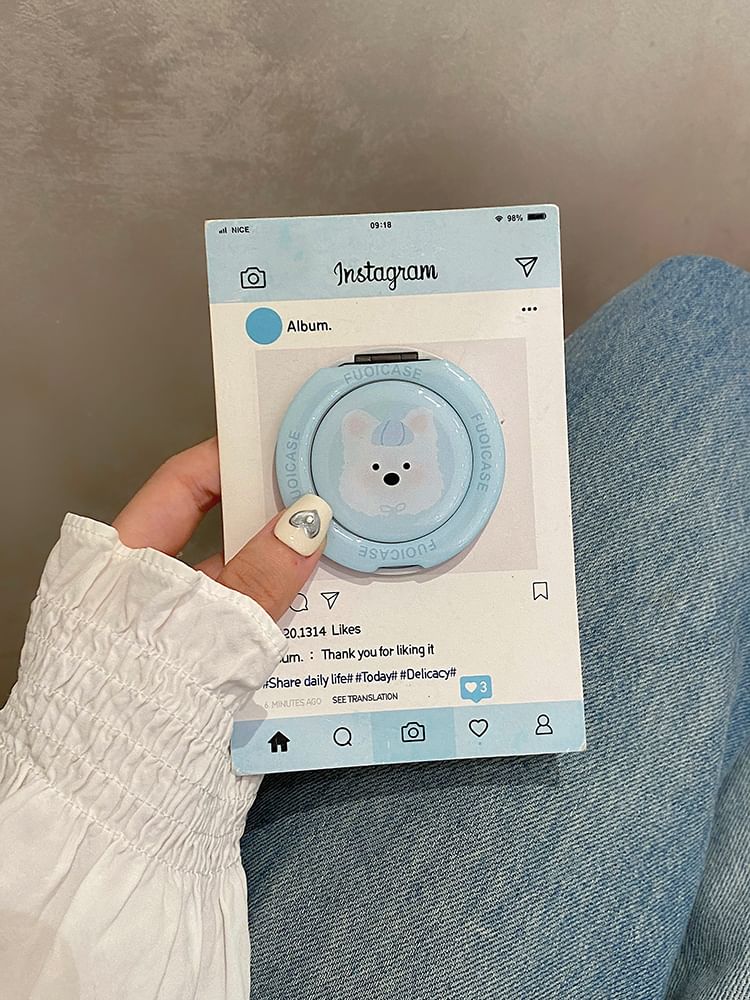 Case Splattered (Compatible with Set MagSafe) Phone Magnetic / Dog Stand