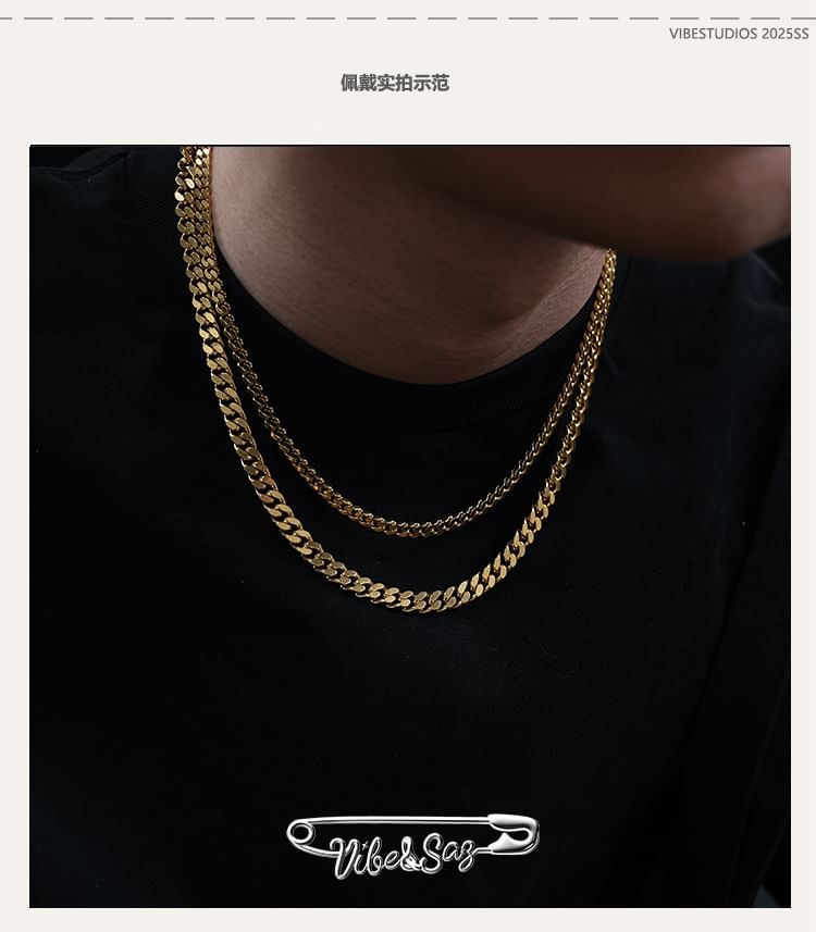 Unisex 18K Necklace
