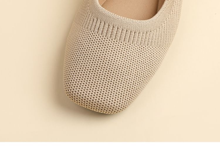 Toe Jane Shoes Square Mary