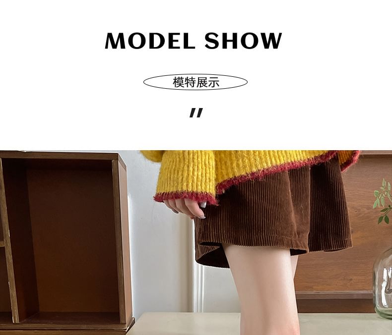 Platform Fleece-Lined Faux Suede Short Snow Boots