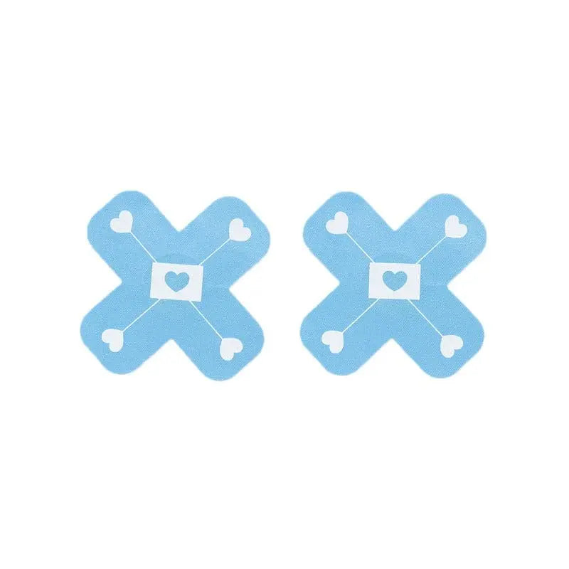 Autocollants dâentrejambe et de seins dâange pastel rose bleu ON855