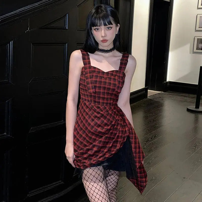 Robe Anisa rouge Punk Girl ON857