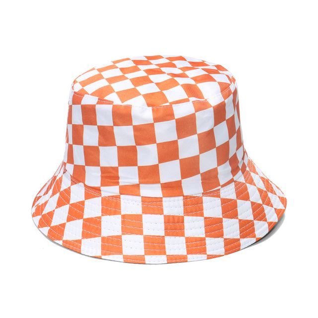 Checker Bucket Hat