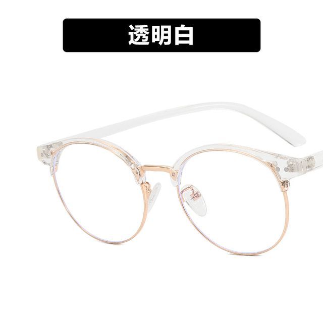 Glasses Filtering Light Round Blue