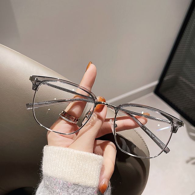 Blocking Blue Half Light Eyeglasses Frame