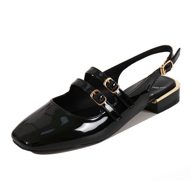 Flats Double Strap Slingback