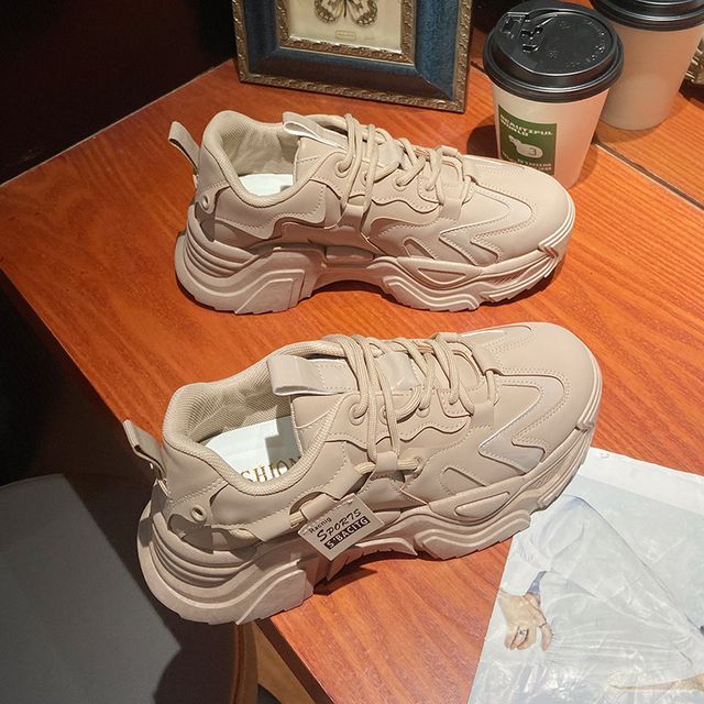 Up Platform Lace Sneakers